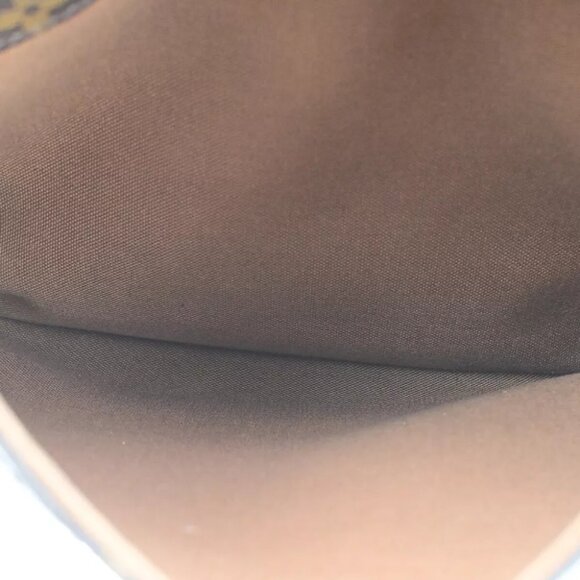 LOUIS VUITTON Odeon PM Shoulder Bag Monogram Leather Brown Spain M56390 31YF088 - Picture 10 of 16